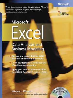 cover image of Microsoft&#174; Excel Data Analysis and Business Modeling